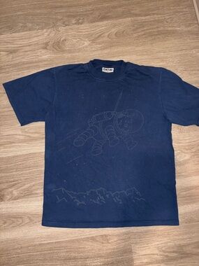 Tintin Official “Destination Moon” Graphic Tee – Size Medium